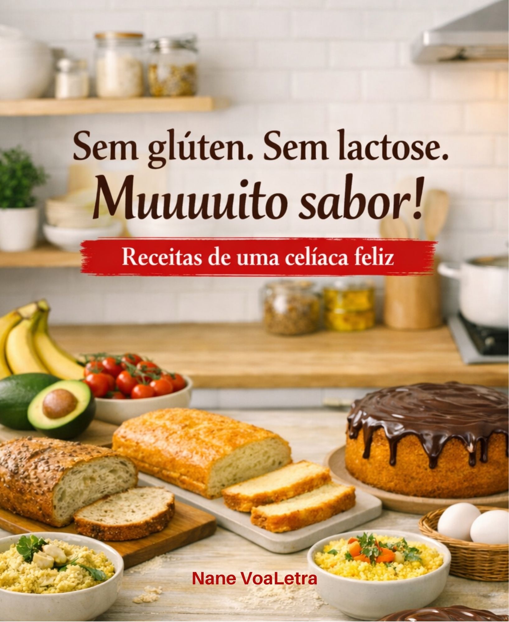 Sem glúten. Sem lactose. Muuuuuito sabor!