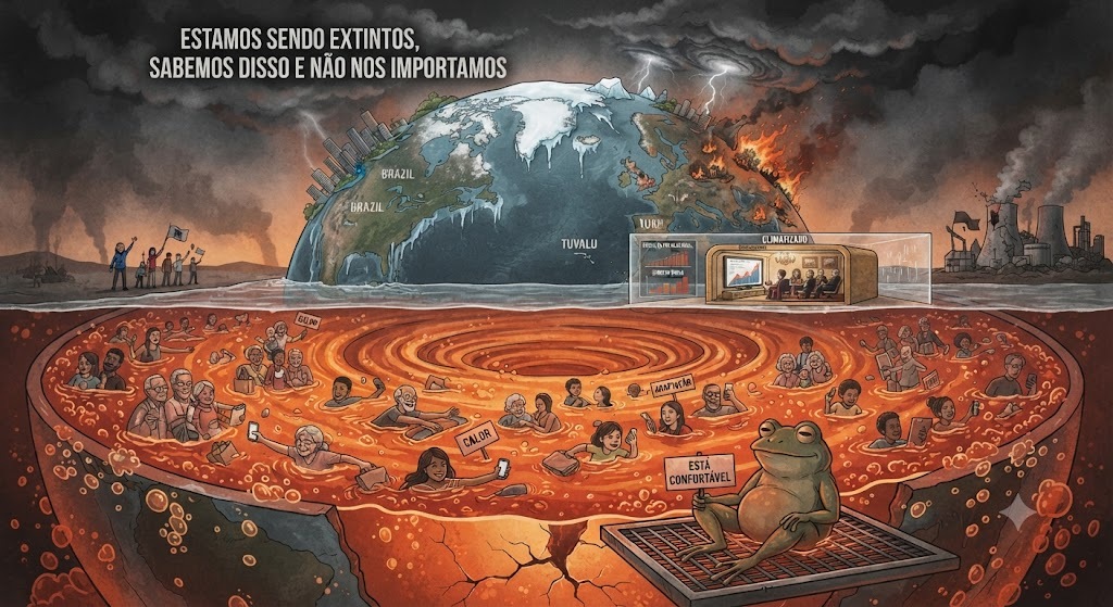 Estamos sendo extintos, sabemos disso e não nos importamos